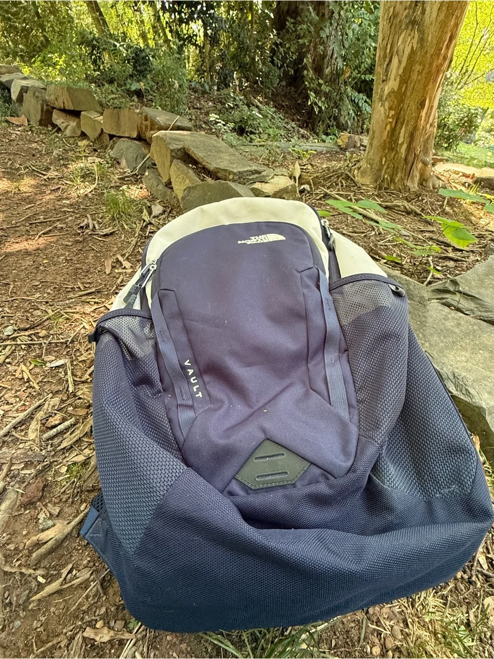 The North Face Men’s Vault Backpack - Peyote Navy/Peyote Beige